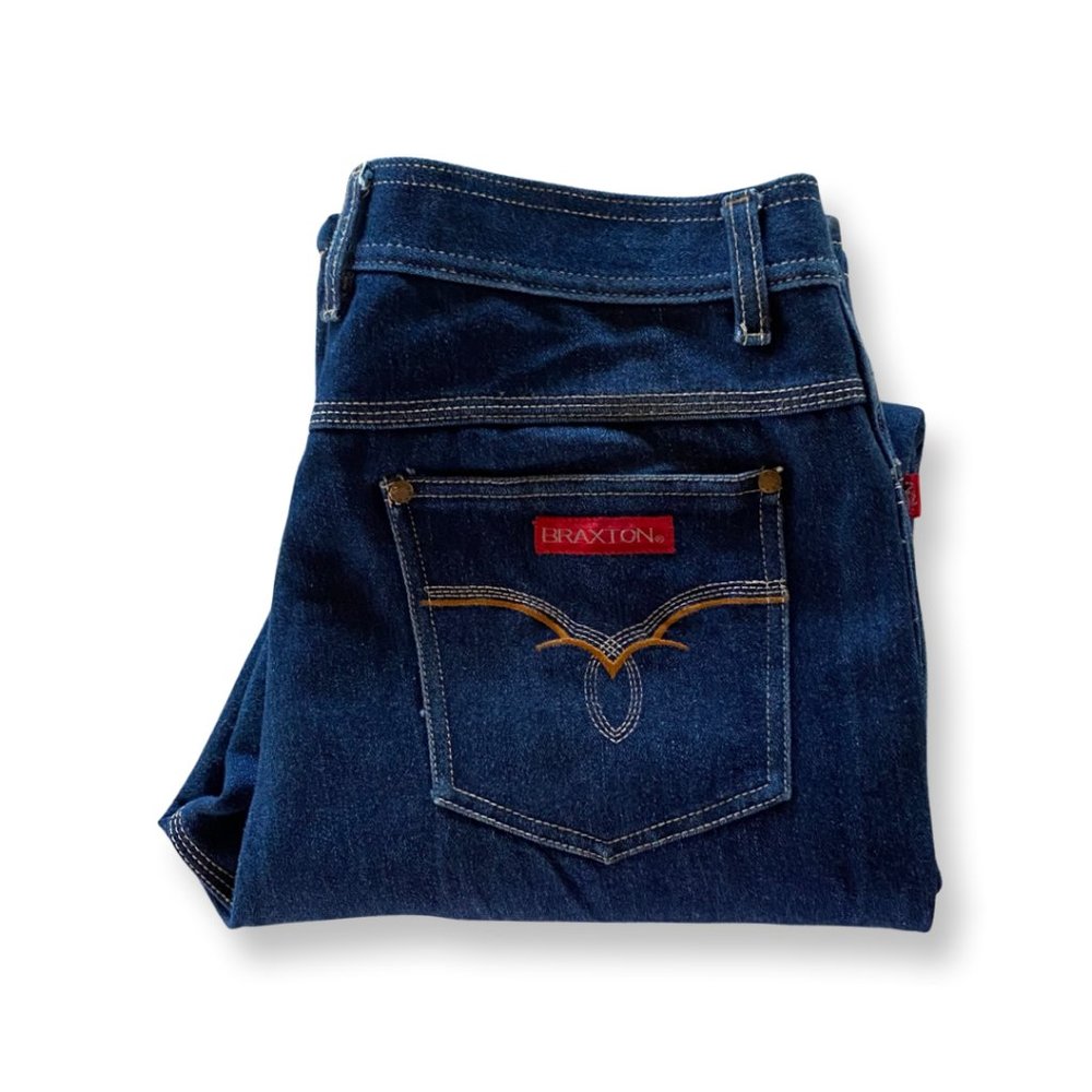 #Vintage Braxton Denim Jeans 38x30 #western